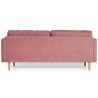 Moe's Home Collection UNWIND SOFA CHERRY BLOSSOM, Back Angle