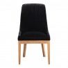 Moe's Home Collection Mia Dining Chair - Set of 2 - Black - Front
