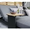 Cane-Line Mega Side Table side view - Cane-Line Mega Side Table side view