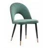 Menlo Dining Chair in Green- side view 2 - Menlo Dining Chair in Green- side view 2