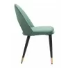 Menlo Dining Chair in Green- side view 1 - Menlo Dining Chair in Green- side view 1