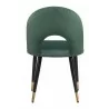 Menlo Dining Chair in Green- back view 2 - Menlo Dining Chair in Green- back view 2