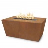 The Outdoor Plus Mesa Fire Pit - Corten Steel