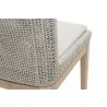Essentials For Living Mesh Outdoor Dining Chair - Seat Close-up - Essentials For Living Mesh Outdoor Dining Chair - Seat Close-up