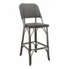 Powder Coated Aluminum Finish Barstool - METRO B - Powder Coated Aluminum Finish Barstool - METRO B