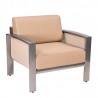 Woodard Metropolis Lounge Chair - Angled