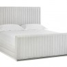 Sunpan Hylan Bed Queen / King in Hemingway Marble - Front Side Angle