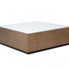 Sunpan Shiloh Coffee Table - Front Side Angle