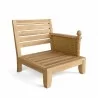 Anderson Teak 7-pc Luxe Modular Deep Seating Set 11 - Anderson Teak 7-pc Luxe Modular Deep Seating Set 11