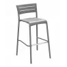 Aluminum Barstool - Warm Gray - Aluminum Barstool - Warm Gray
