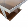 Bellini Modern Living Carraway Coffee Table, Top Closeup Angle