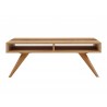 Greenington Azara Coffee Table, Caramelized - Front Angle