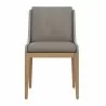 Sunpan Sorrento Dining Chair Palazzo Taupe - Front Angle - Sunpan Sorrento Dining Chair Palazzo Taupe - Front Angle