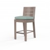 Laguna Counter Stool in Cast Mist, No Welt - Front Side Angle