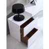 J&M Furniture Mia Modern Office Desk Top View