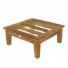 Royal Teak Miami Ottoman / FRAME ONLY