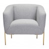 Micaela Armchair Gray - Front