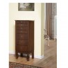 Trésor Jewelry Armoire - Coffee - Drawers Closed