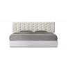 J&M Furniture Milan White Bed