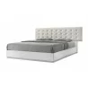 J&M Furniture Milan White Bed Side View - J&M Furniture Milan White Bed Side View