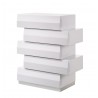 J&M Furniture Milan White Chest