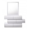 J&M Furniture Milan White Dresser