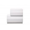 J&M Furniture Milan White NSR