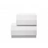J&M Furniture Milan White NSR - J&M Furniture Milan White NSR