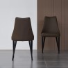 J&M Furniture Milano Leather Dining Chair 002