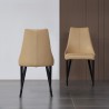 J&M Furniture Milano Leather Dining Chair 001