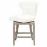 Milton Swivel Counter Stool - LiveSmart Peyton-Pearl - Angled Shifted 2 - Milton Swivel Counter Stool - LiveSmart Peyton-Pearl - Angled Shifted 2