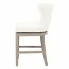 Milton Swivel Counter Stool - LiveSmart Peyton-Pearl - Side - Milton Swivel Counter Stool - LiveSmart Peyton-Pearl - Side