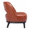 Zuo Modern Mistley Accent Chair Brown - Side