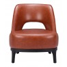 Zuo Modern Mistley Accent Chair Brown - Front
