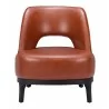 Zuo Modern Mistley Accent Chair Brown - Front - Zuo Modern Mistley Accent Chair Brown - Front