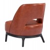 Zuo Modern Mistley Accent Chair Brown - Side Left