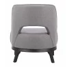 Zuo Modern Mistley Accent Chair Gray - Back - Zuo Modern Mistley Accent Chair Gray - Back