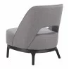 Zuo Modern Mistley Accent Chair Gray - Side Left - Zuo Modern Mistley Accent Chair Gray - Side Left