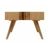 Greenington Azara Coffee Table, Caramelized - Side Angle - Greenington Azara Coffee Table, Caramelized - Side Angle