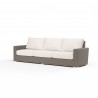 Coronado Sofa in Canvas Natural w/ Self Welt - Front Side Angle
