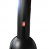 AZ Patio Heaters Solar Market Umbrella with LED Lights in Red / Tan - Detail