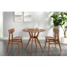 Greenington Cassia Dining Chair Amber / Caramelized / Sable - Set of 2 - Front Angle