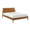 Greenington Monterey Queen Platform Bed, Amber - Front Side Angle - Greenington Monterey Queen Platform Bed, Amber - Front Side Angle