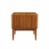 Greenington Currant Nightstand, Amber - Back Angle - Greenington Currant Nightstand, Amber - Back Angle