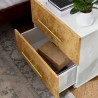 Modway Abel 2-Drawer Burl Wood Nightstand Room Top View