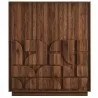 Modway Bulwark 3-Door Wardrobe Closet - Modway Bulwark 3-Door Wardrobe Closet