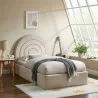 Modway Solana Arched Performance Velvet Twin Platform Bed - Modway Solana Arched Performance Velvet Twin Platform Bed