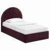 Modway Solana Arched Performance Velvet Twin Platform Bed Pruple - Modway Solana Arched Performance Velvet Twin Platform Bed Pruple