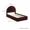 Modway Solana Arched Performance Velvet Twin Platform Bed Pruple - Modway Solana Arched Performance Velvet Twin Platform Bed Pruple