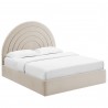 Modway Solana Arched Performance Velvet King Platform Bed